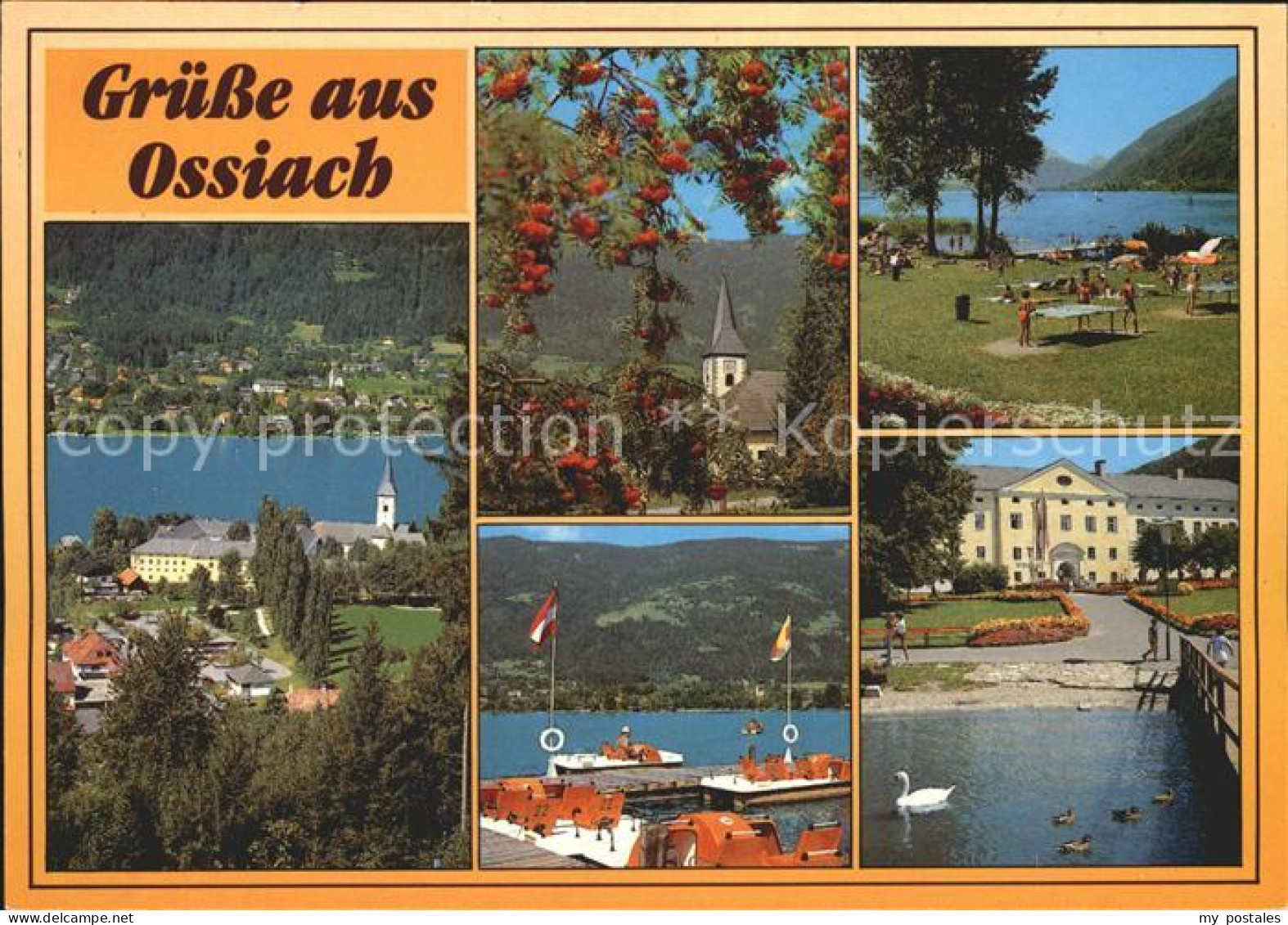 72231404 Ossiach Ossiacher See Tretboot Ossiach - Other & Unclassified