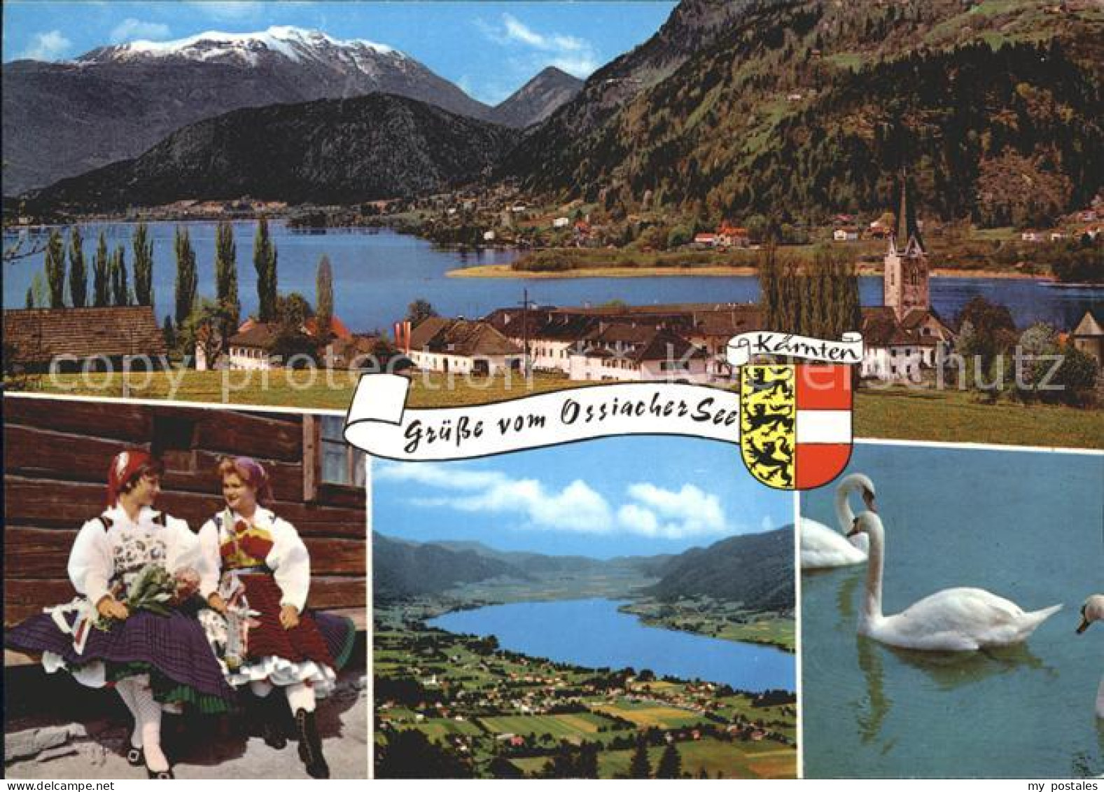 72231401 Ossiachersee Stift Ossiach Villacher Alpe Kaerntner Trachten Ossiach - Other & Unclassified