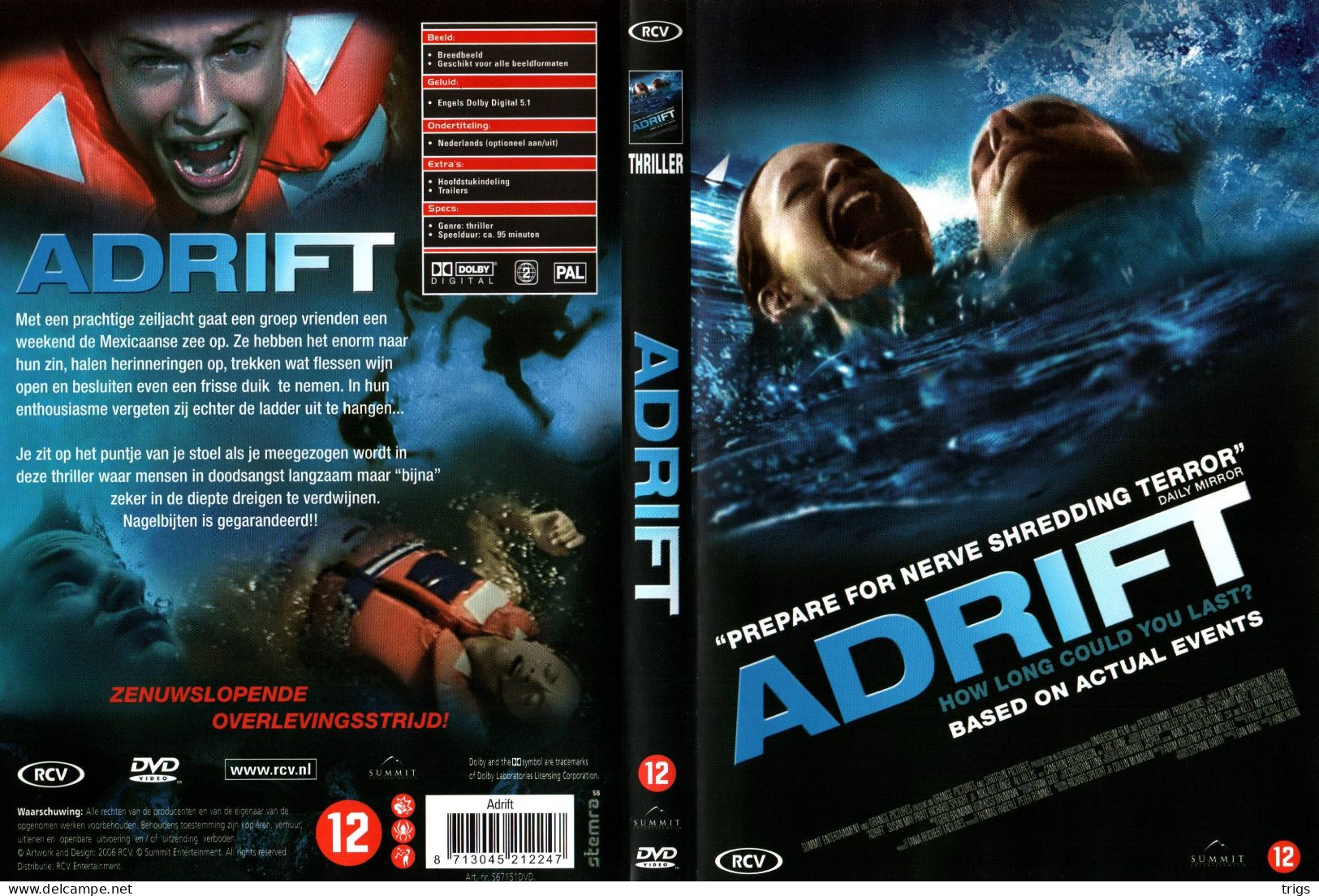 DVD - Adrift - Policiers