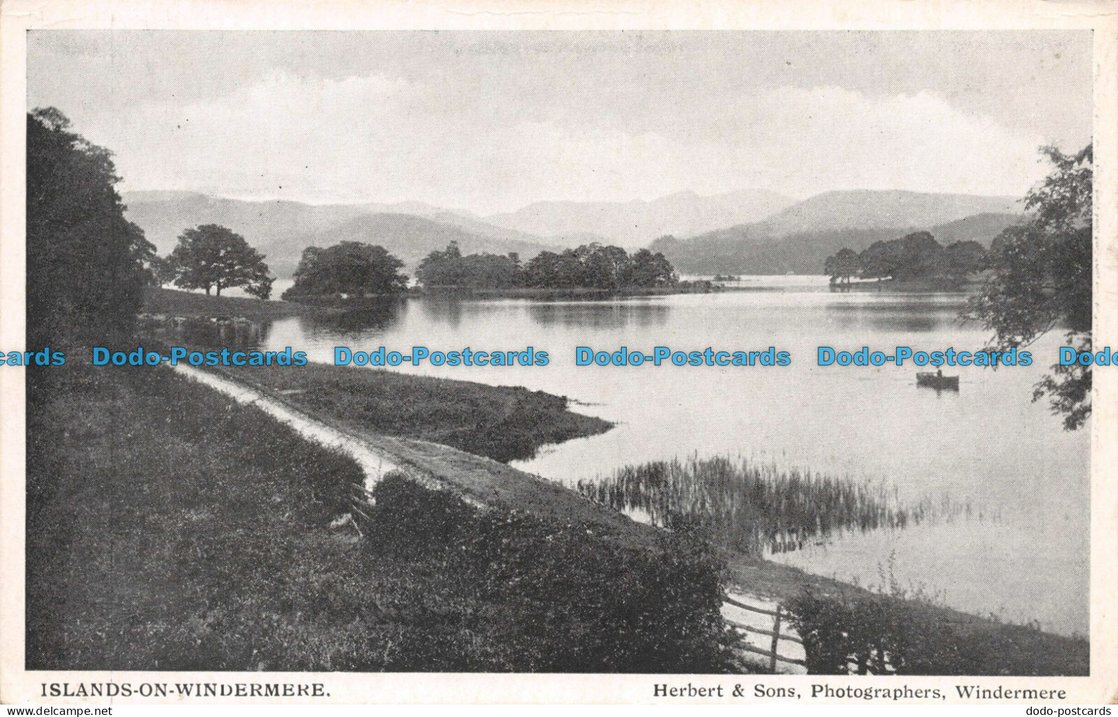 R106838 Islands On Windermere. Herbert And Sons - Welt
