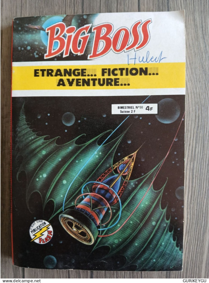 Bd BIG BOSS N° 50  De 1981 Publication FLASH étrange Fiction Aventure TBE - Arédit & Artima