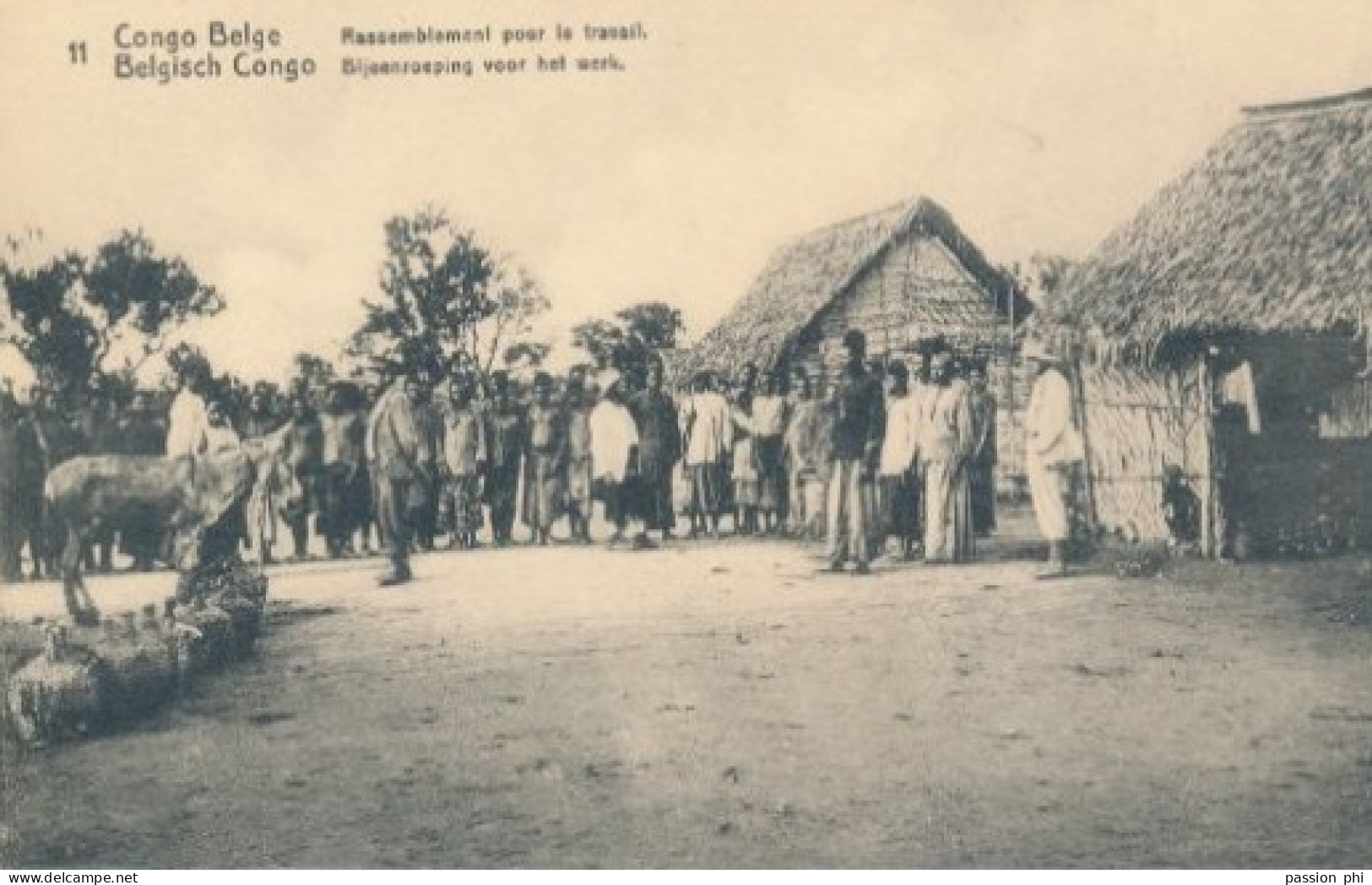 ZAC BELGIAN CONGO   PPS SBEP 42 VIEW 11 UNUSED - Entiers Postaux