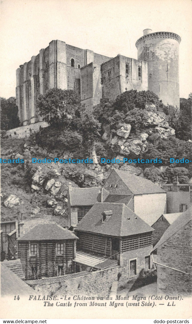 R106946 Falaise. The Castle From Mount Myra. LL. No 14 - Welt