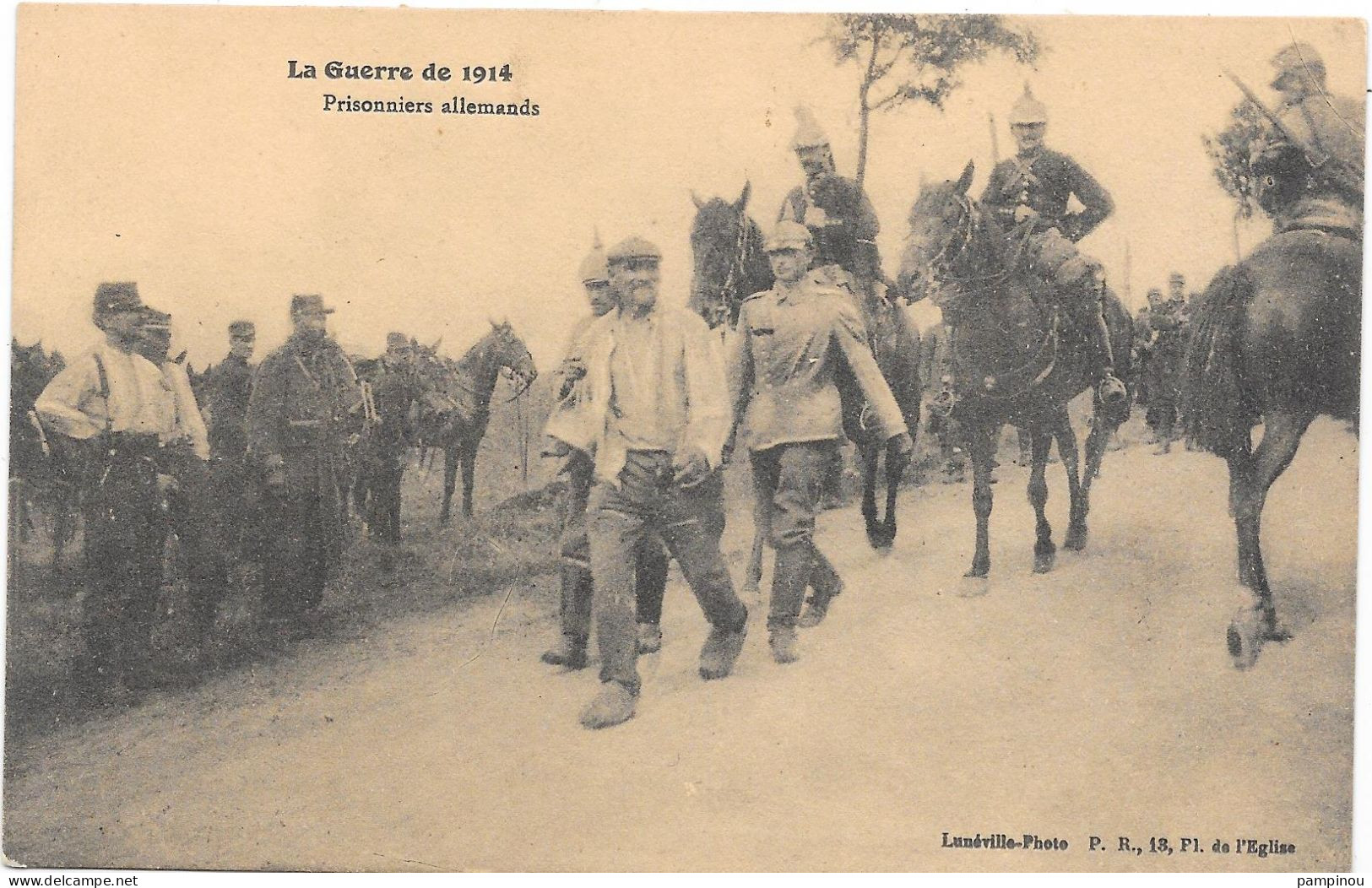 GUERRE 14/18 - Prisonniers Allemands - War 1914-18