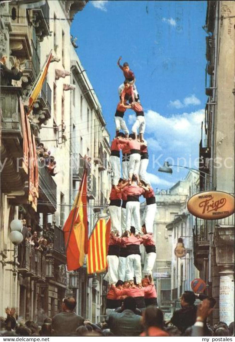 72230408 Tarragona Human Tower Tarragona - Other & Unclassified