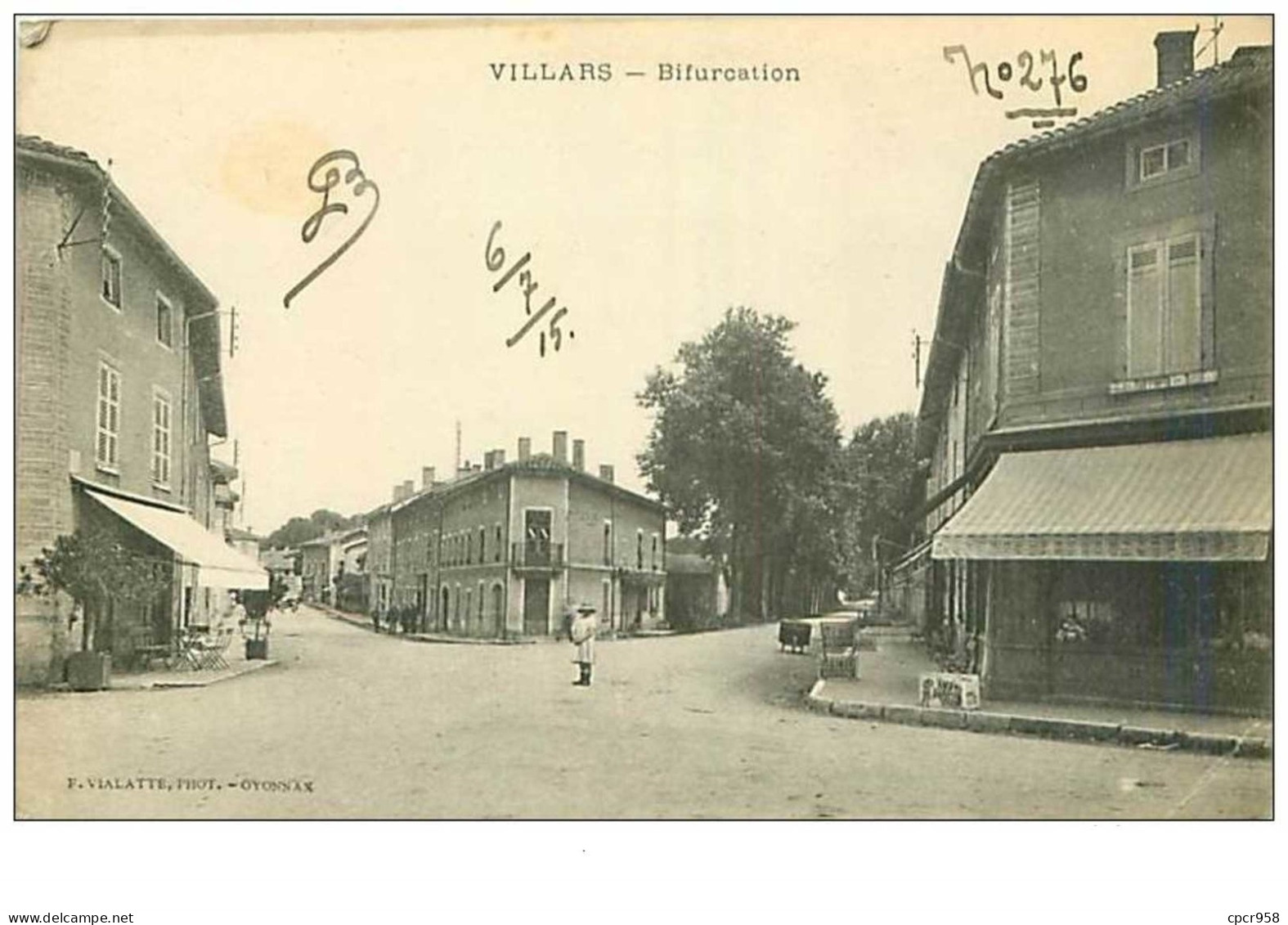 01.VILLARS LES DOMBES.n°54.BIFURCATION - Villars-les-Dombes
