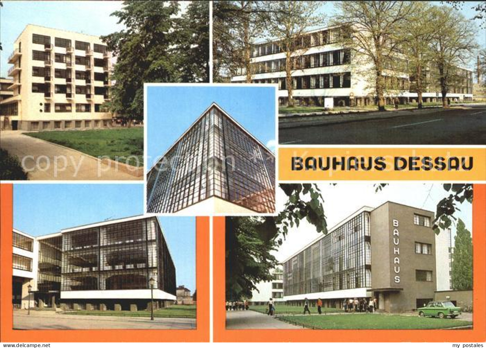 72230325 Dessau-Rosslau Bauhaus Atelierhaus Fachschultrakt Werkstattgebaeude Wer - Dessau