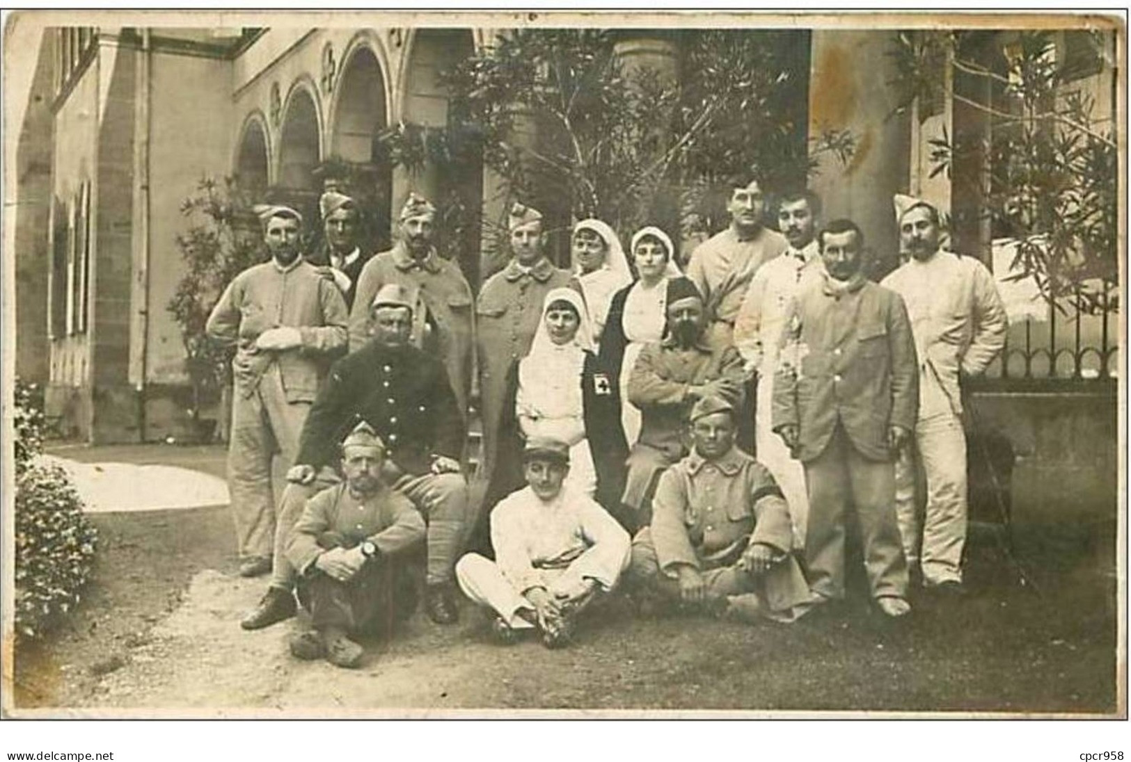 03.MOULINS.CP PHOTO.MILITAIRES BLESSES - Moulins