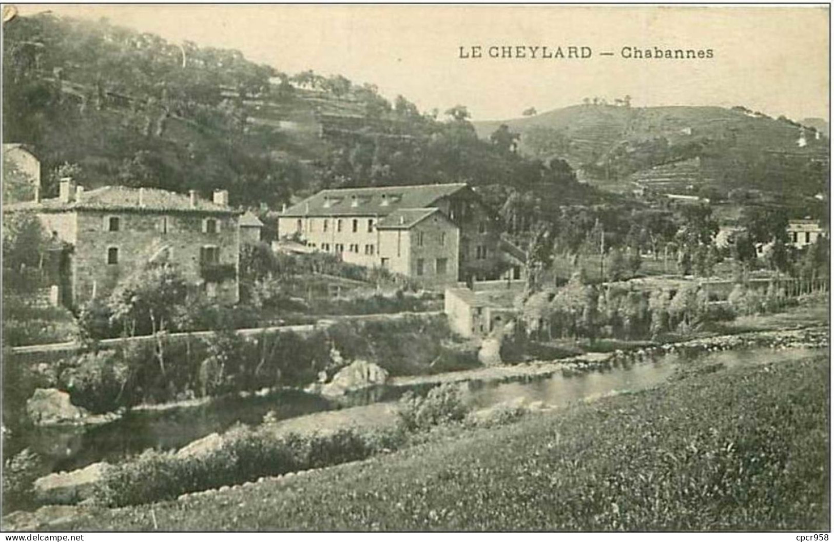 07.LE CHEYLARD.CHABANNES - Le Cheylard