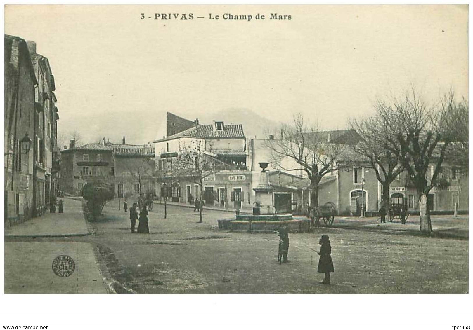 07 .n°38844 .privas.le Champ De Mars - Privas