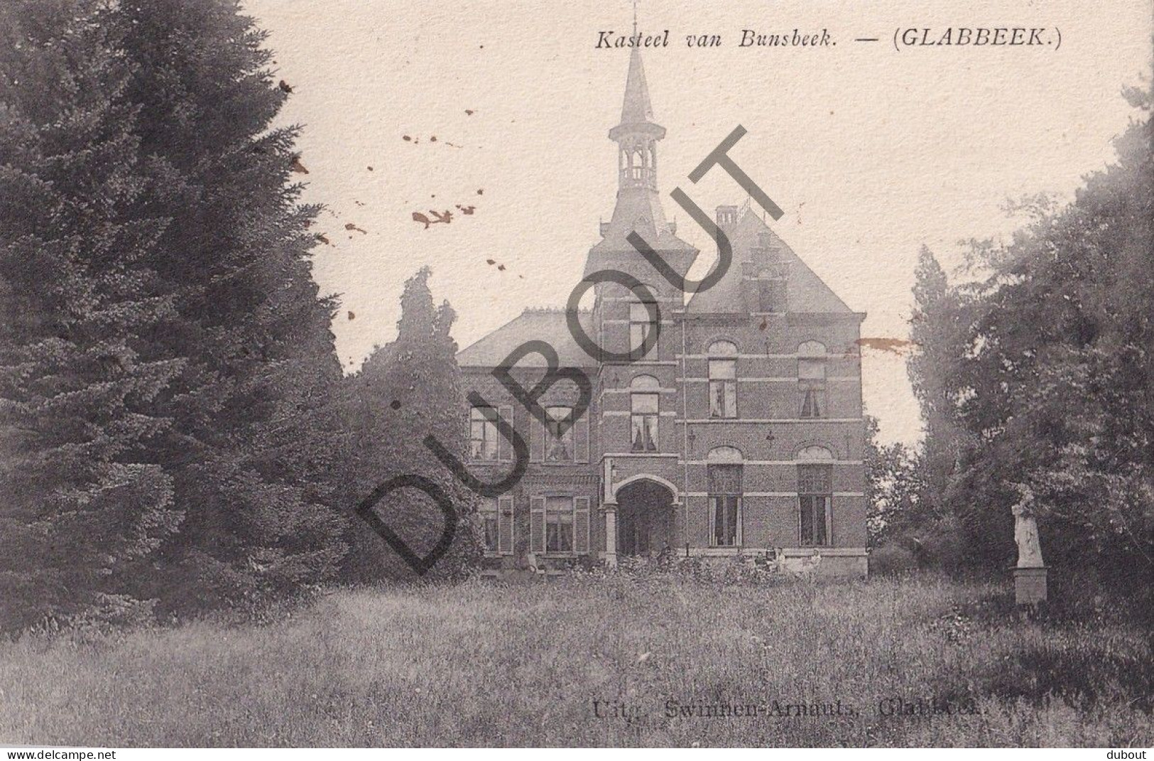 Postkaart - Carte Postale - Glabbeek - Kasteel Van Bunsbeek (C6075) - Glabbeek-Zuurbemde