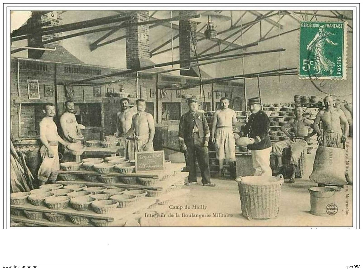 10.CAMP DE MAILLY.INTERIEUR DE LA BOULANGERIE MILITAIRE - Mailly-le-Camp