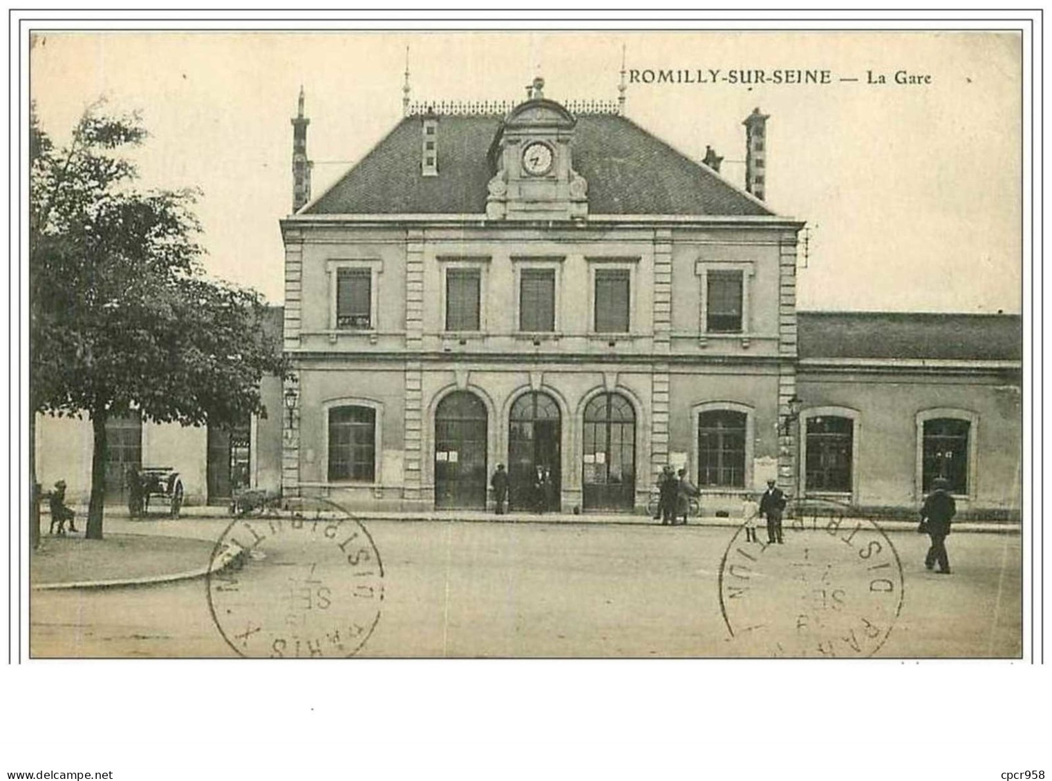 10.ROMILLY SUR SEINE.LA GARE - Romilly-sur-Seine