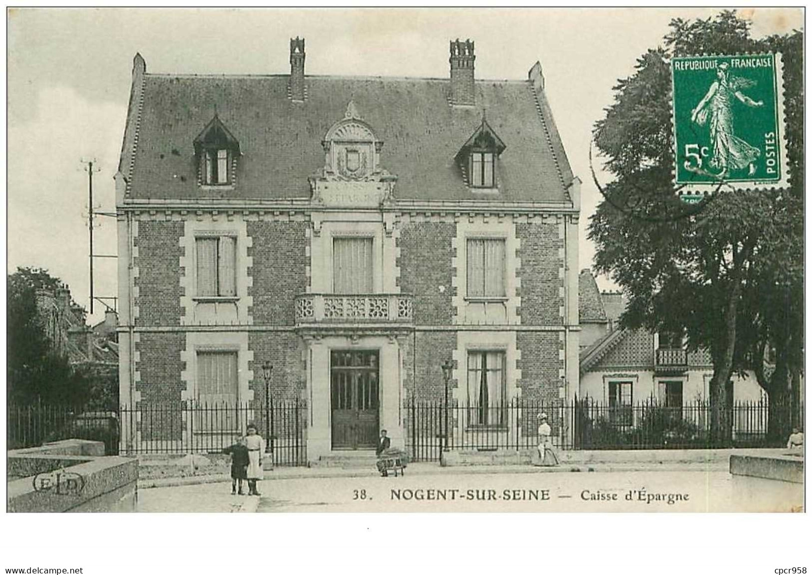 10.NOGENT SUR SEINE.n°7973.CAISSE D'EPARGNE - Nogent-sur-Seine