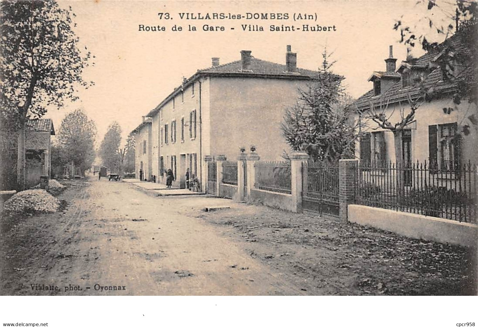 01 - N°110750 - Villars-les-Dombes - Route De La Gare - Villa Saint-Hubert - Villars-les-Dombes