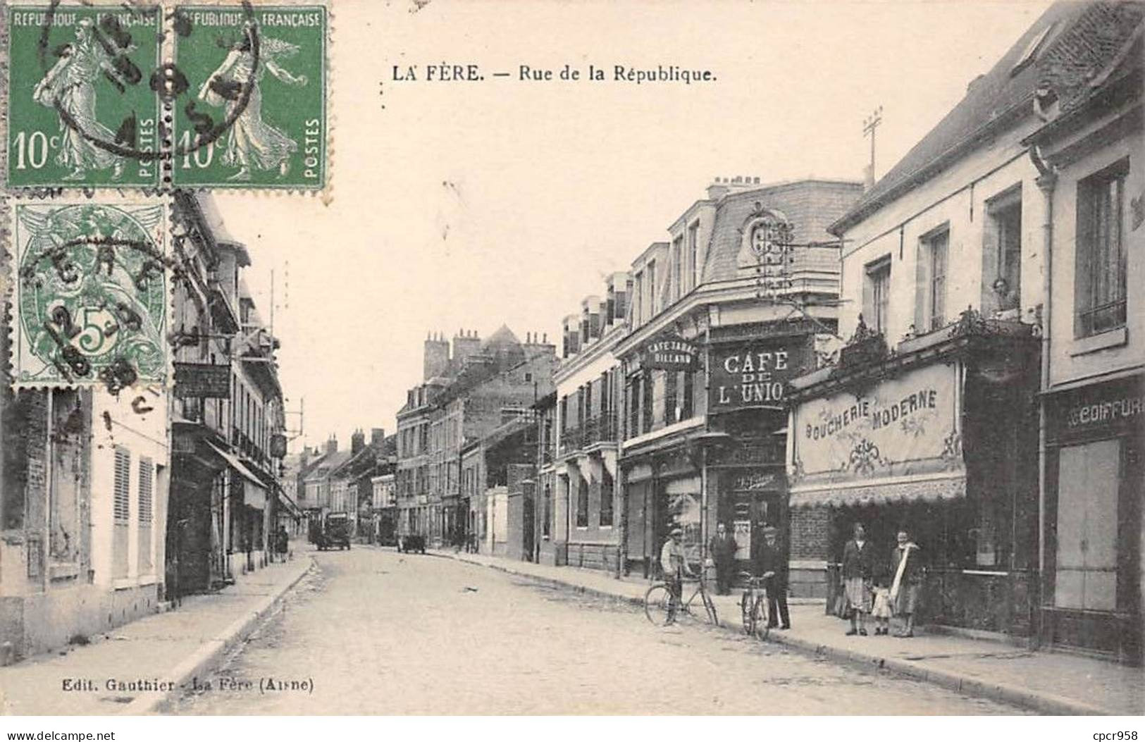 02 - La Fère - SAN21339 - Rue De Le République - Fere En Tardenois