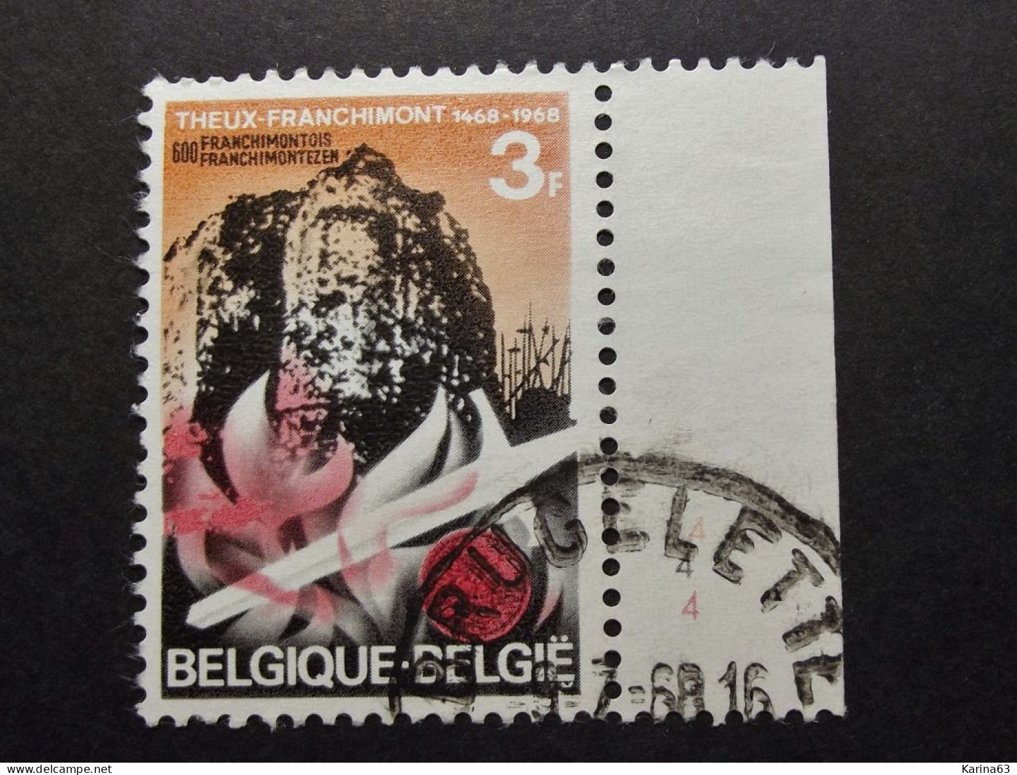 Belgie Belgique - 1968 -  OPB/COB  N° 1449 -  3F   - Obl.  BRUGELETTE - 1968 - Oblitérés