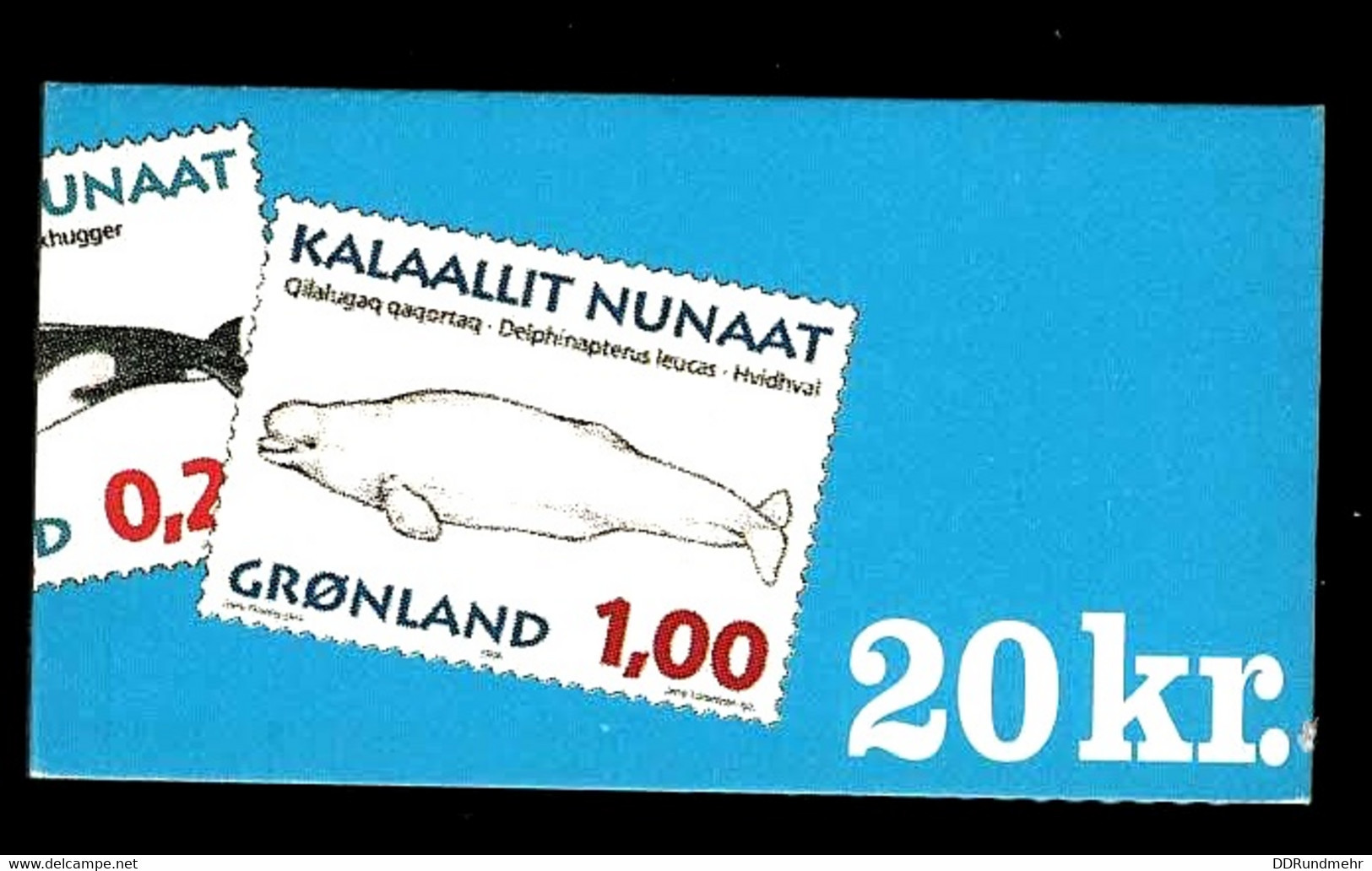 1997 Whales Michel GL MH6 Stanley Gibbons GL SB6 Facit GL HA1 Xx MNH - Carnets