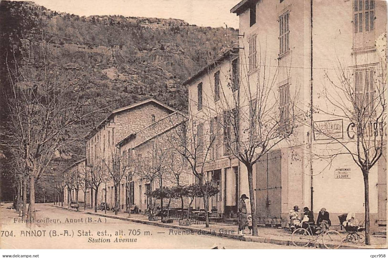 04 - ANNOT - SAN30216 - Avenue De La Gare - Otros & Sin Clasificación