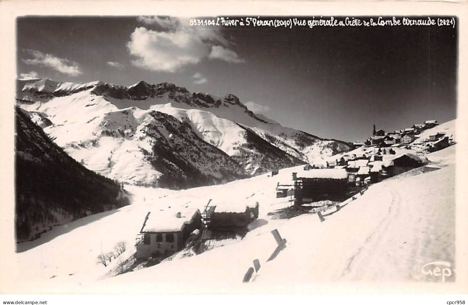 05 - Saint Véran - SAN22590- Vue Générale En Crète De La Combe Arnaude - CPSM 14X9 Cm - Autres & Non Classés