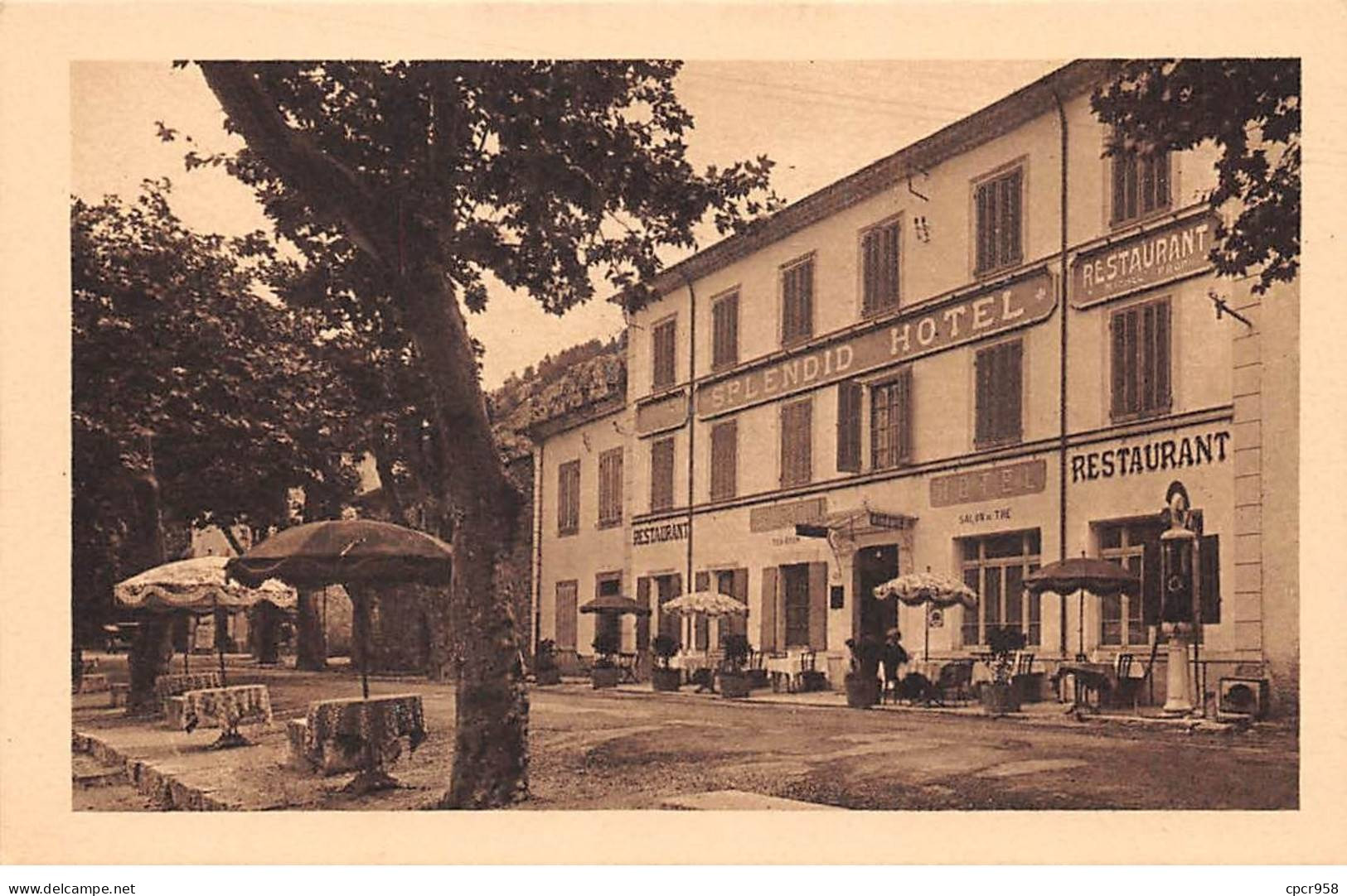 04 - CASTELLANE - SAN43120 - Vallée Du Verdon - Station Estivale - Le Splendid Hôtel - Castellane