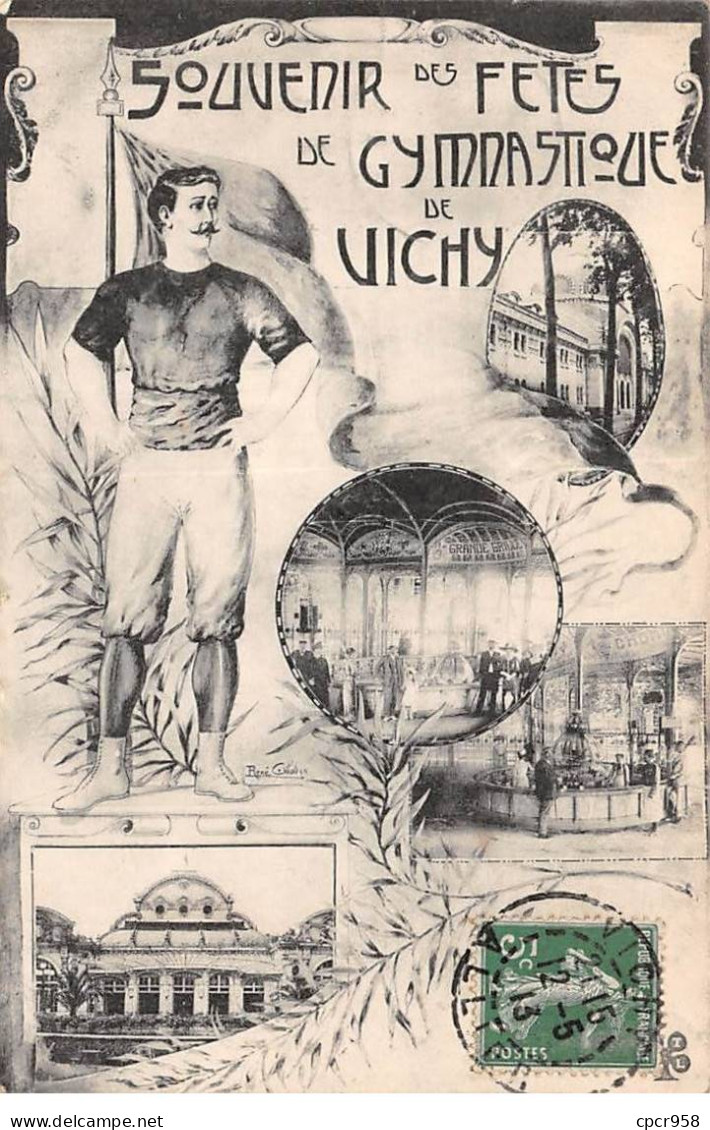 03 - VICHY - SAN37083 - Souvenir Des Fêtes De Gymnastique De Vichy - Vichy
