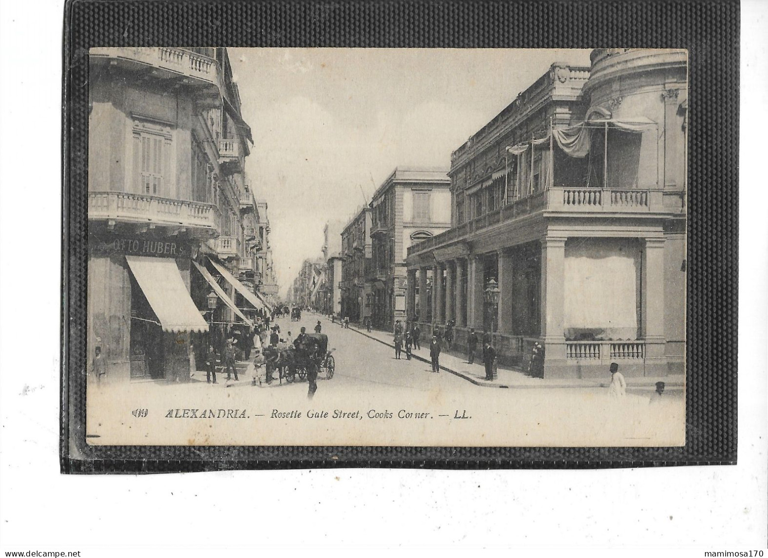 Afrique-Egypte- ALEXANDRIE- Rosette Gate Street ; Cooks Corner-Une Vue Animée D'une Rue - Alexandrie