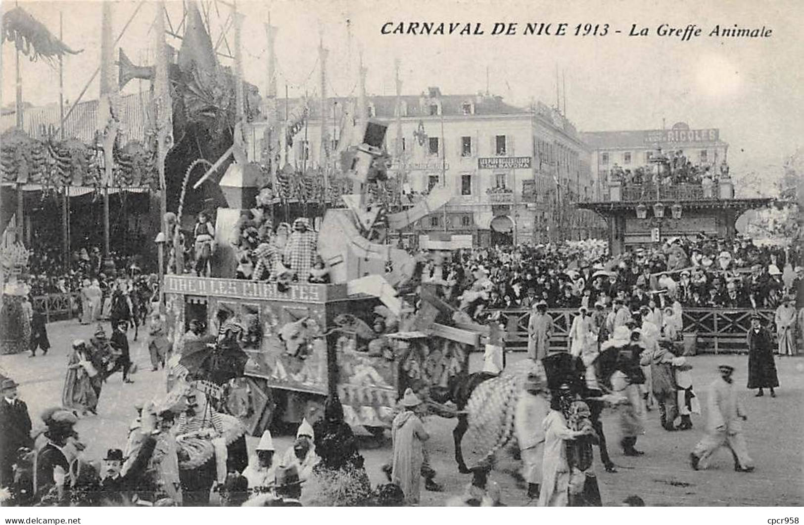 06.AM18011.Nice.Carnaval.1913.La Greffe Animale - Carnaval