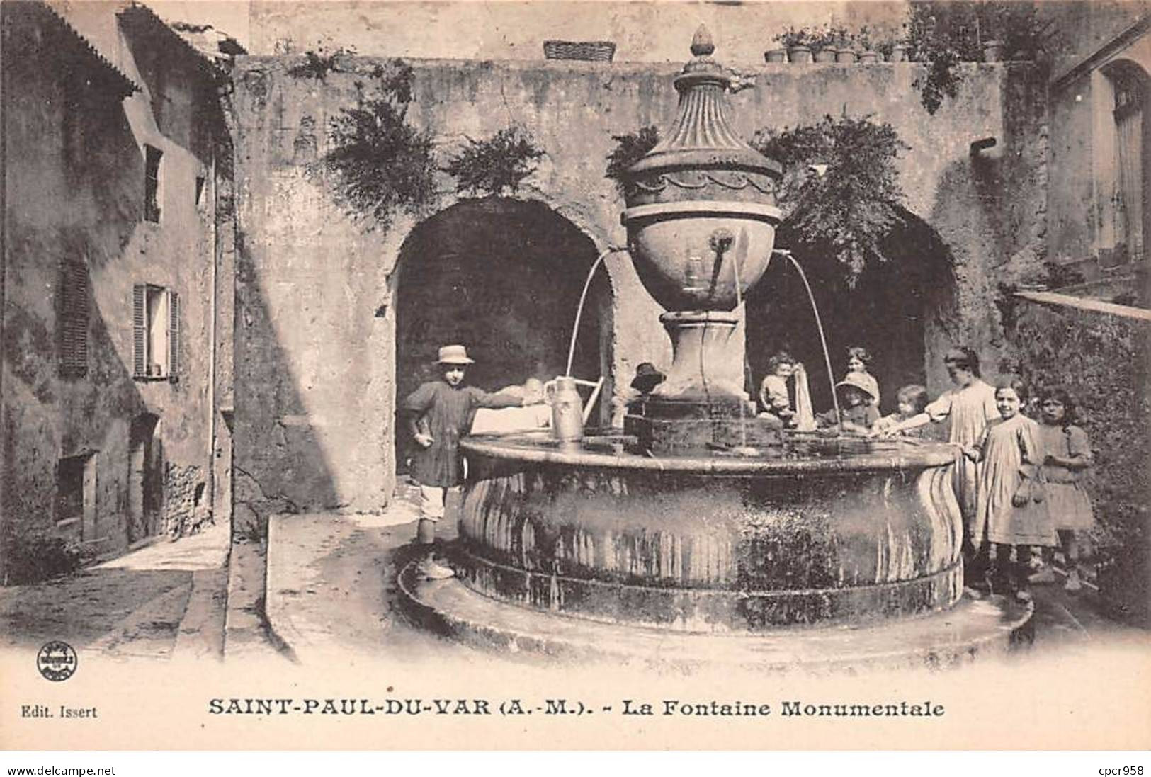 06 - SAINT PAUL DU VAR - SAN58040 - La Fontaine Monumentale - Saint-Paul