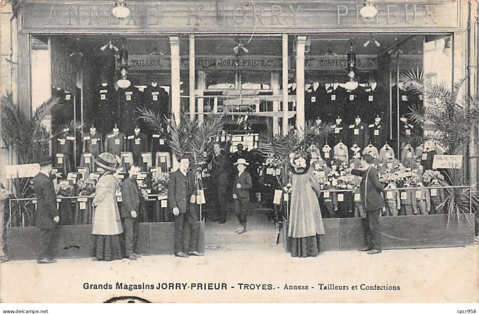 10 - TROYES - SAN58124 - Grands Magasins Jorry Prieur - Annexe - Tailleurs Et Confections - Troyes