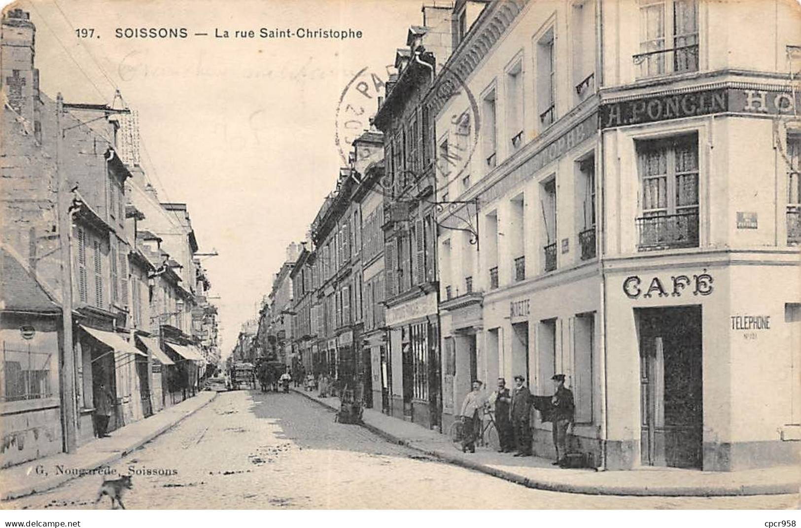 02 - SOISSONS - SAN38497 - Rue Saint Christophe - Soissons