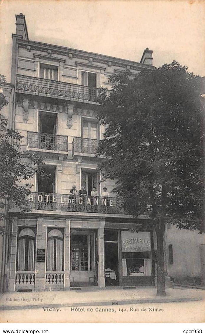 03 - VICHY - SAN51334 - Hôtel De Cannes - Rue De Nimes - Vichy