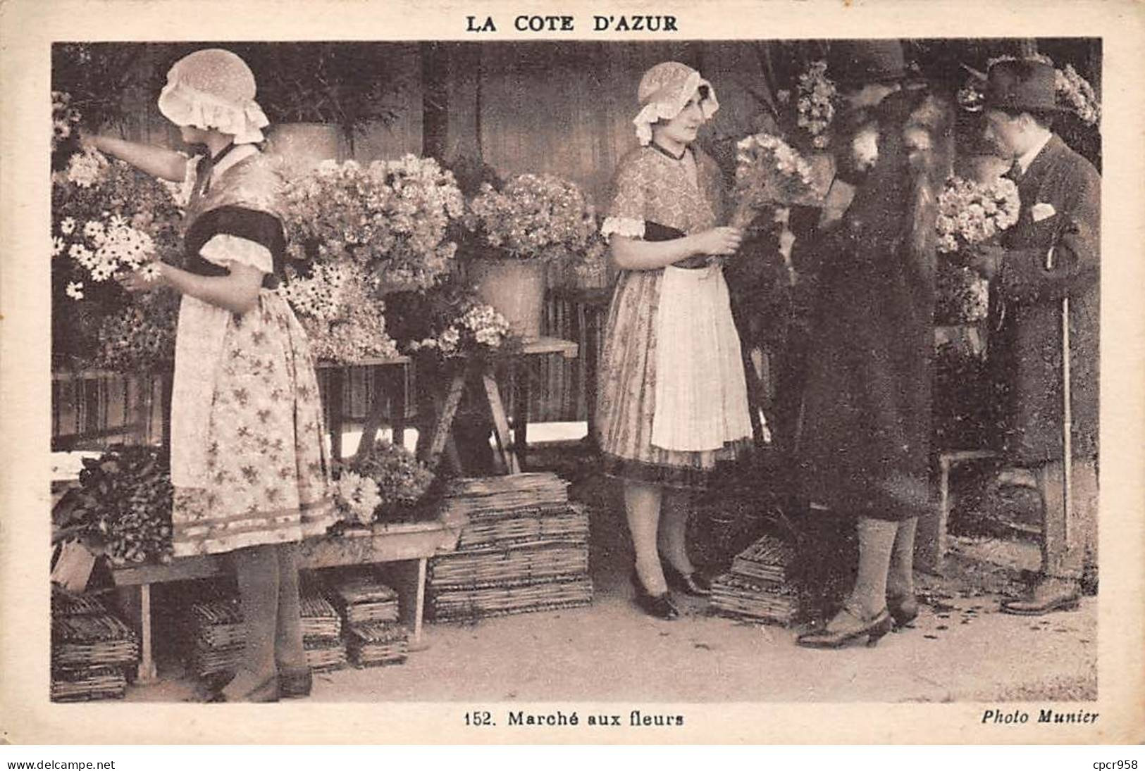 06 - NICE - SAN51352 - Marché Aux Fleurs - Métier - Märkte