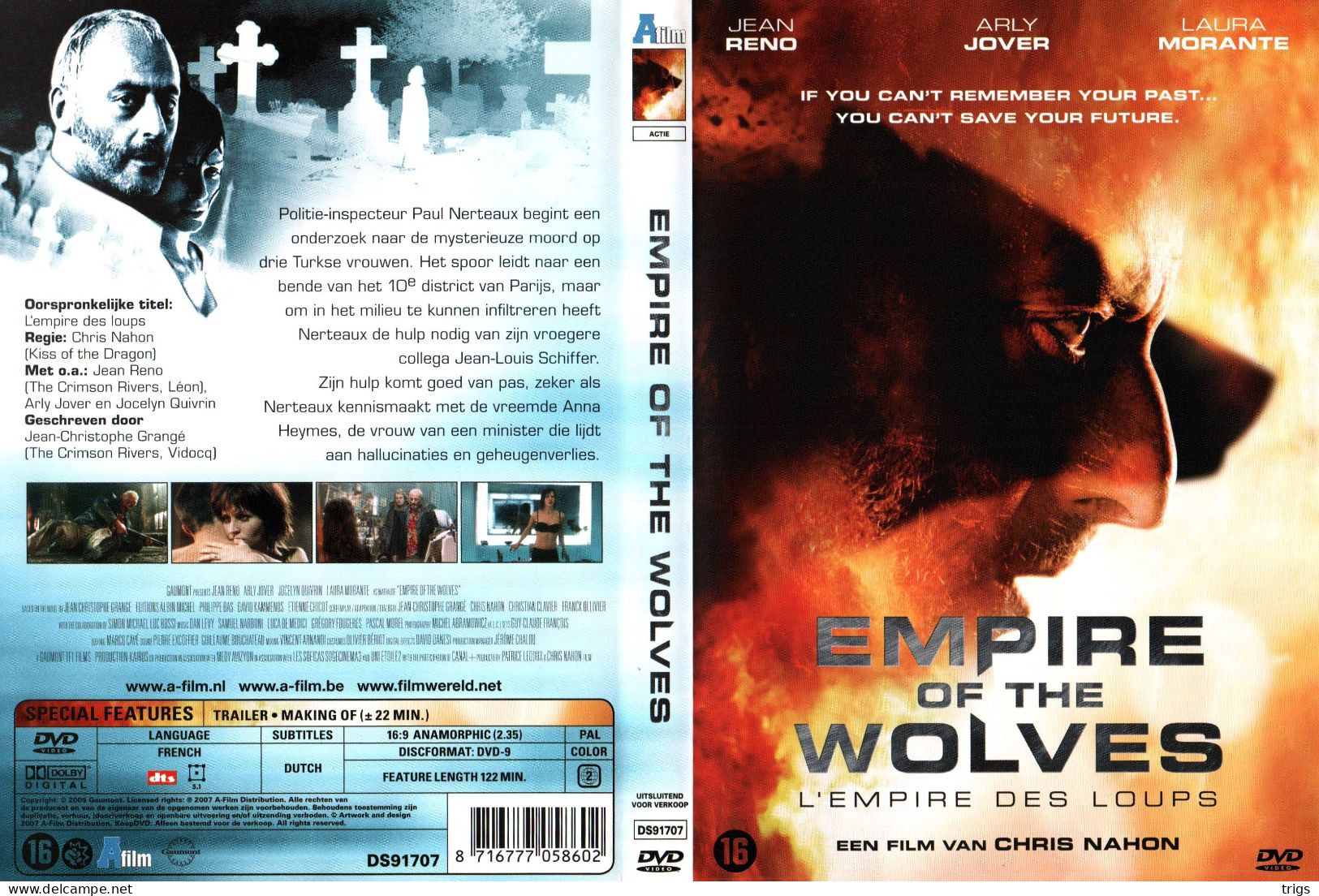 DVD - Empire Of The Wolves - Action, Aventure
