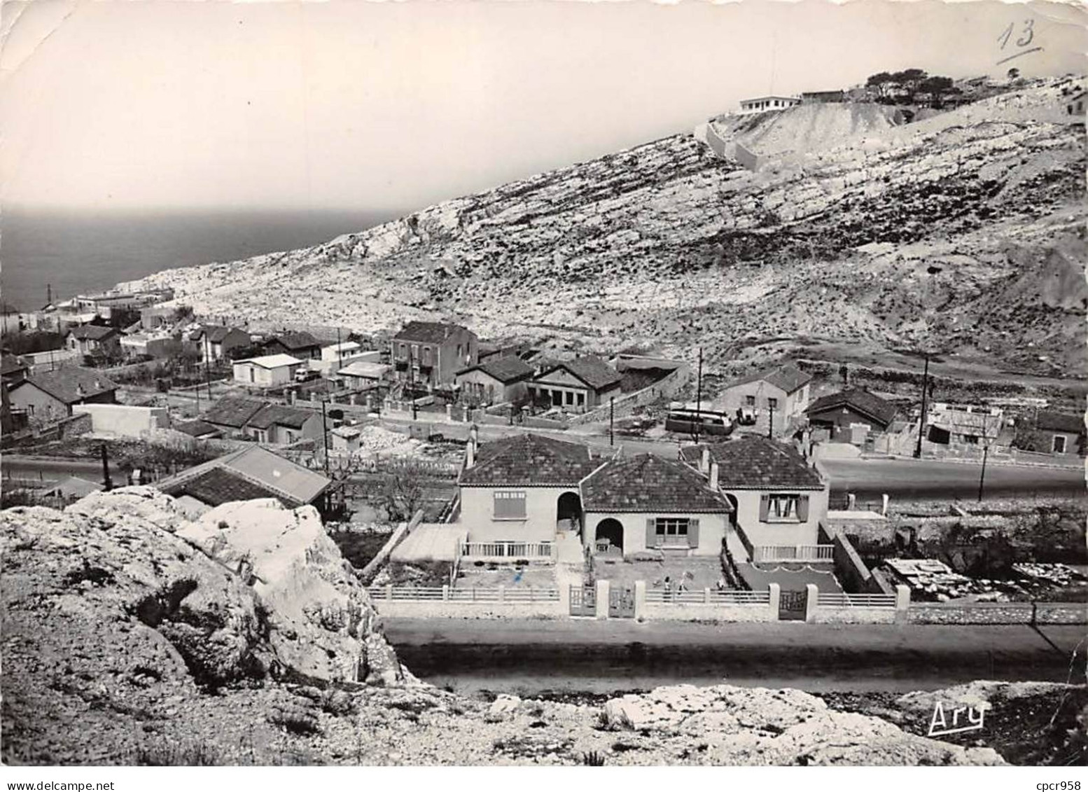 13 . N°kri10154 . Marseille . Samena Et Le Mont Rose . N°55 A . Edition Tardy . Cpsm 10X15 Cm . - Zonder Classificatie