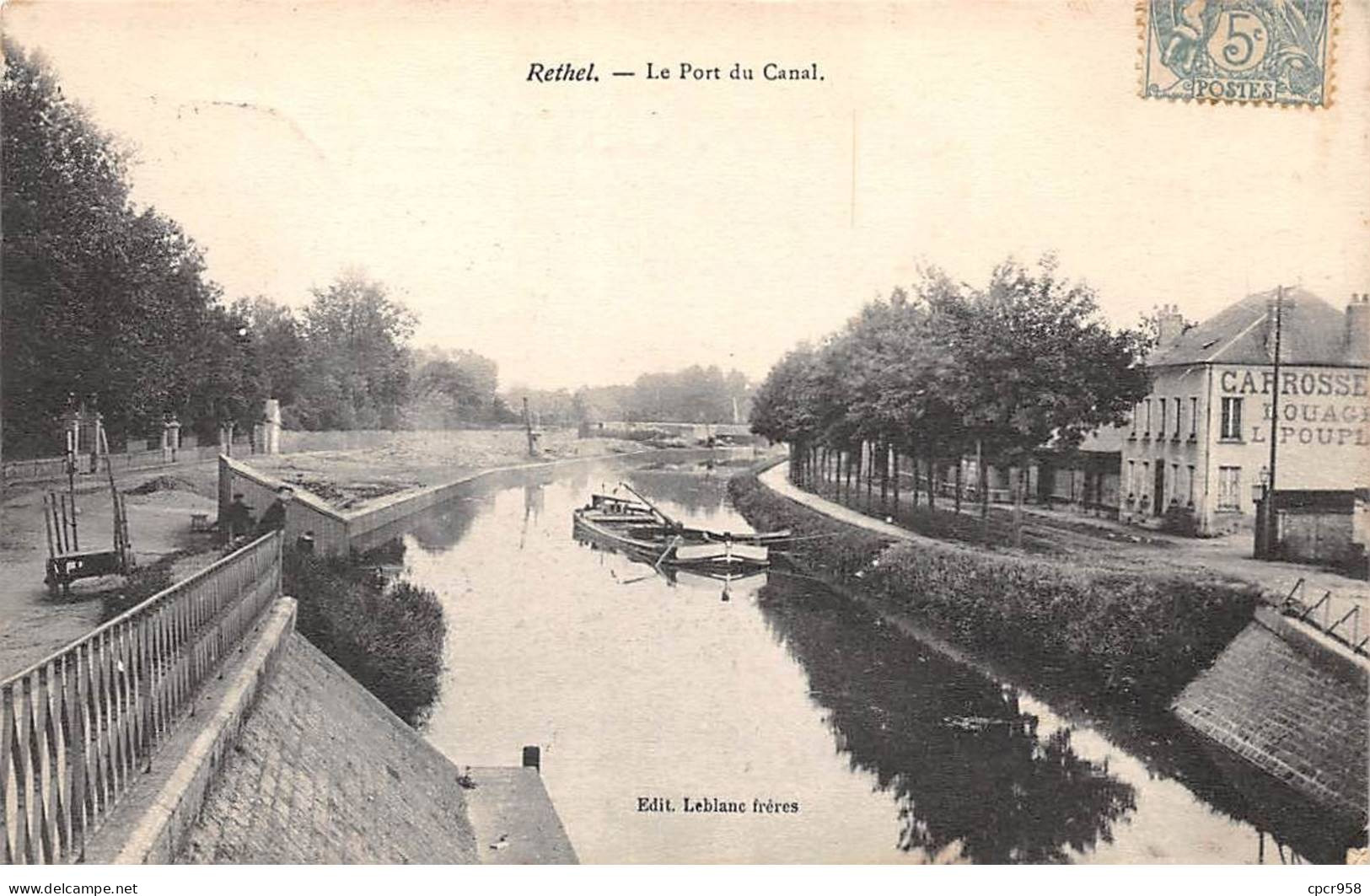 08 - RETHEL - SAN52372 - Le Port Du Canal - Rethel