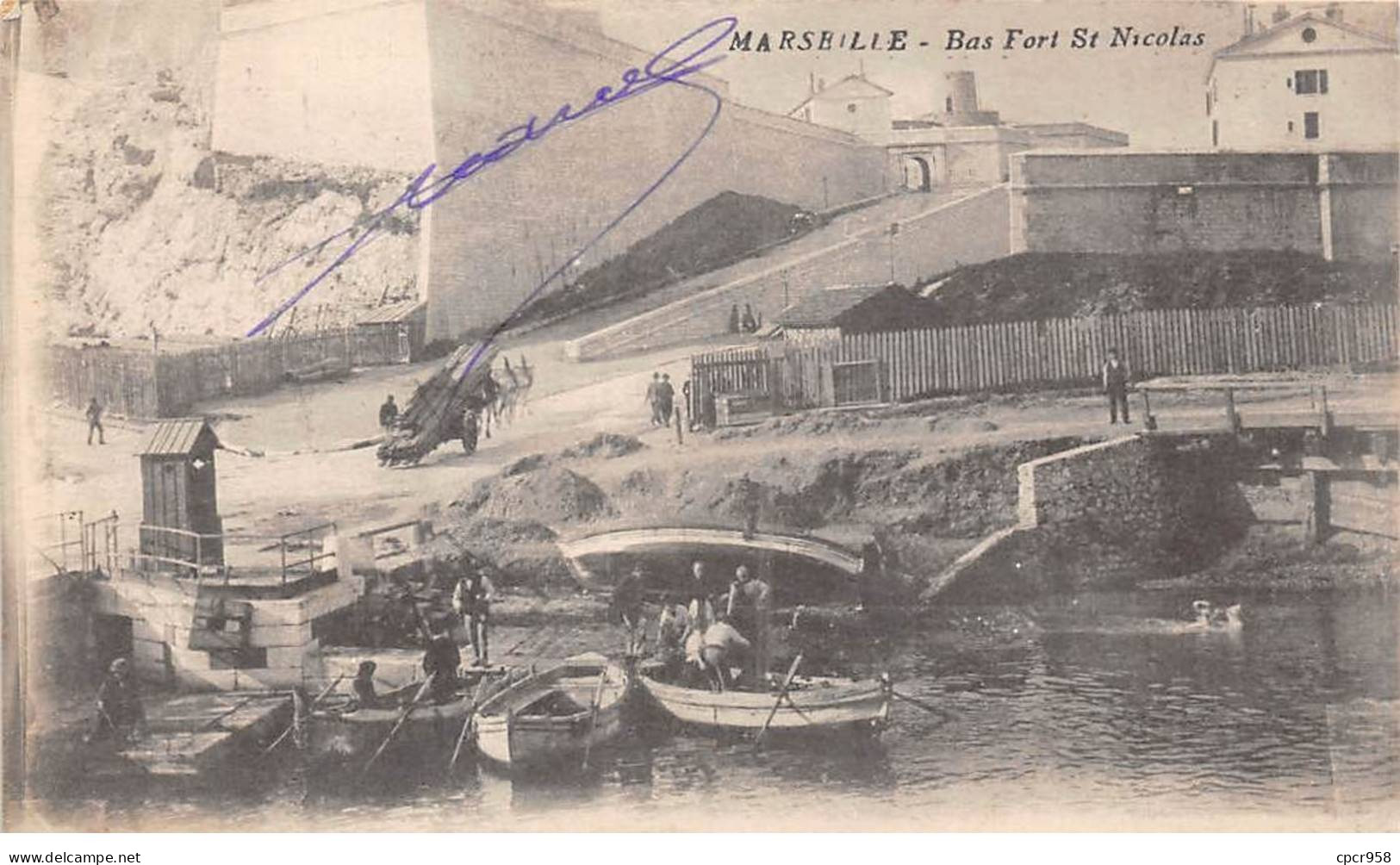 13 - MARSEILLE - SAN54946 - Bas Fort St Nicolas - Non Classés