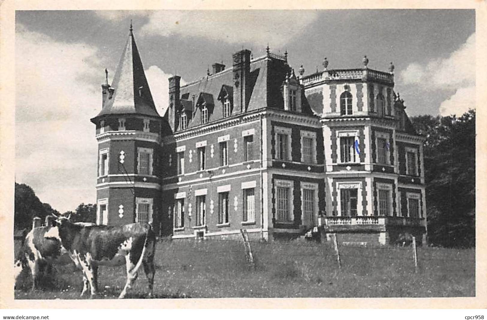 10 - SAINTE SAVINE - SAN56717 - Colonie De Vacances - Château De Montceaux Les Vaudes - Façade Postérieure - Autres & Non Classés