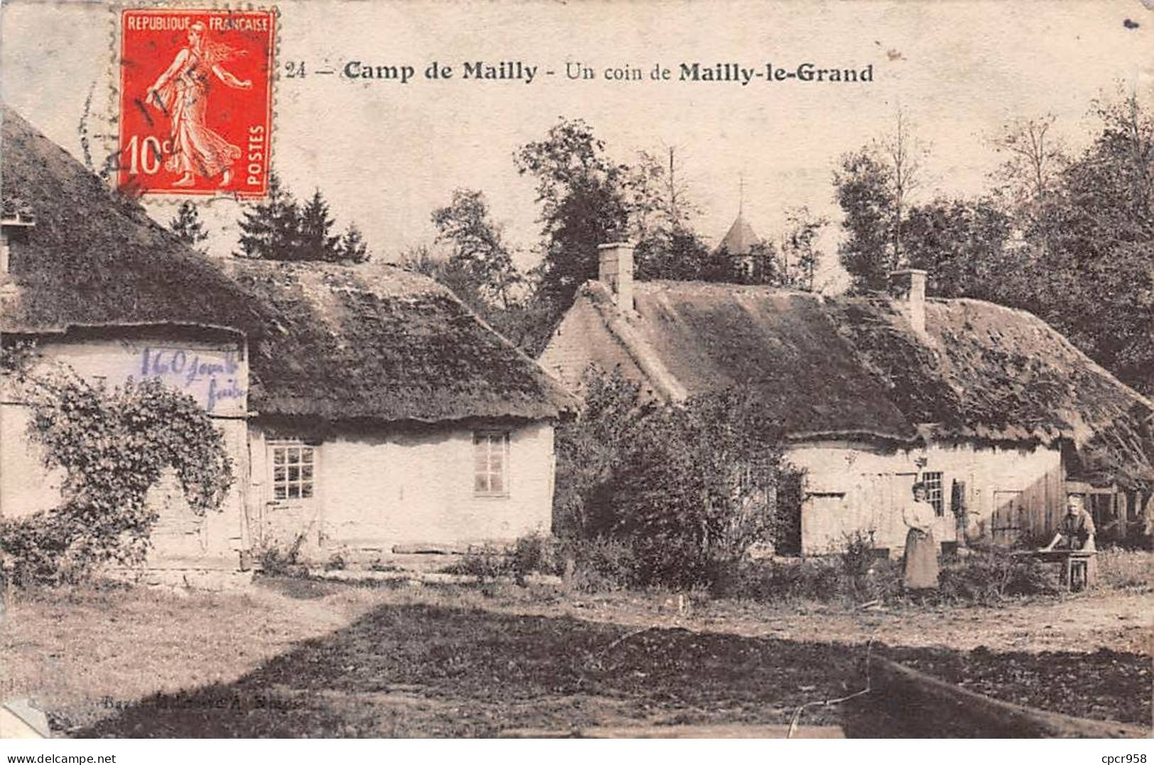 10 - CAMP DE MAILLY - SAN44444 - Un Coin De Mailly Le Grand - Mailly-le-Camp