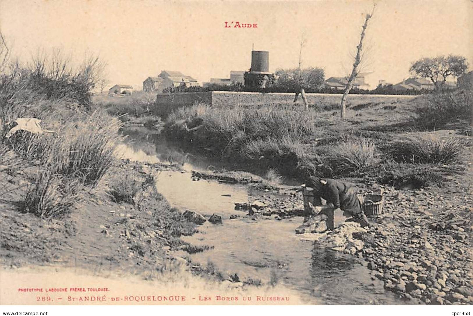 11 - ST ANDRE DE ROQUELONGUE - SAN44457 - Les Bords Du Ruisseau - Sonstige & Ohne Zuordnung