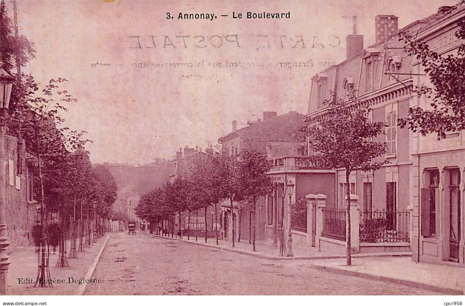 07 - ANNONAY - SAN45865 - Le Boulevard - Annonay