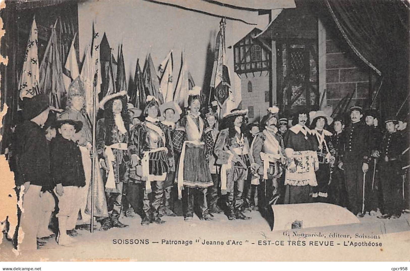 02 - SOISSONS - SAN50172 - Patronage Jeanne D'Arc - L'Apothéose - Soissons