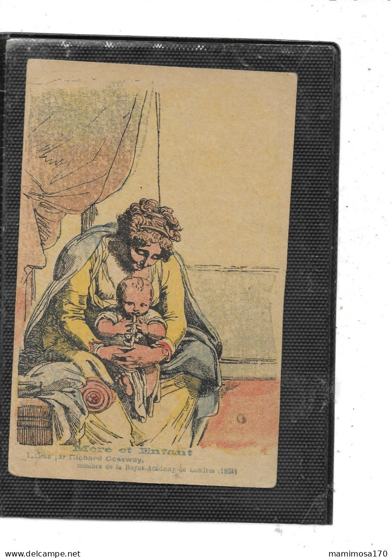 Theme-MERE Et ENFANT- Tableau De Richard COSSWAY - Szenen & Landschaften