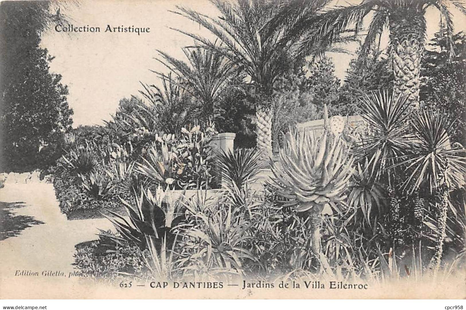 06 - CAP D ANTIBES - SAN45843 - Jardins De La Ville Eilenroc - Cap D'Antibes - La Garoupe