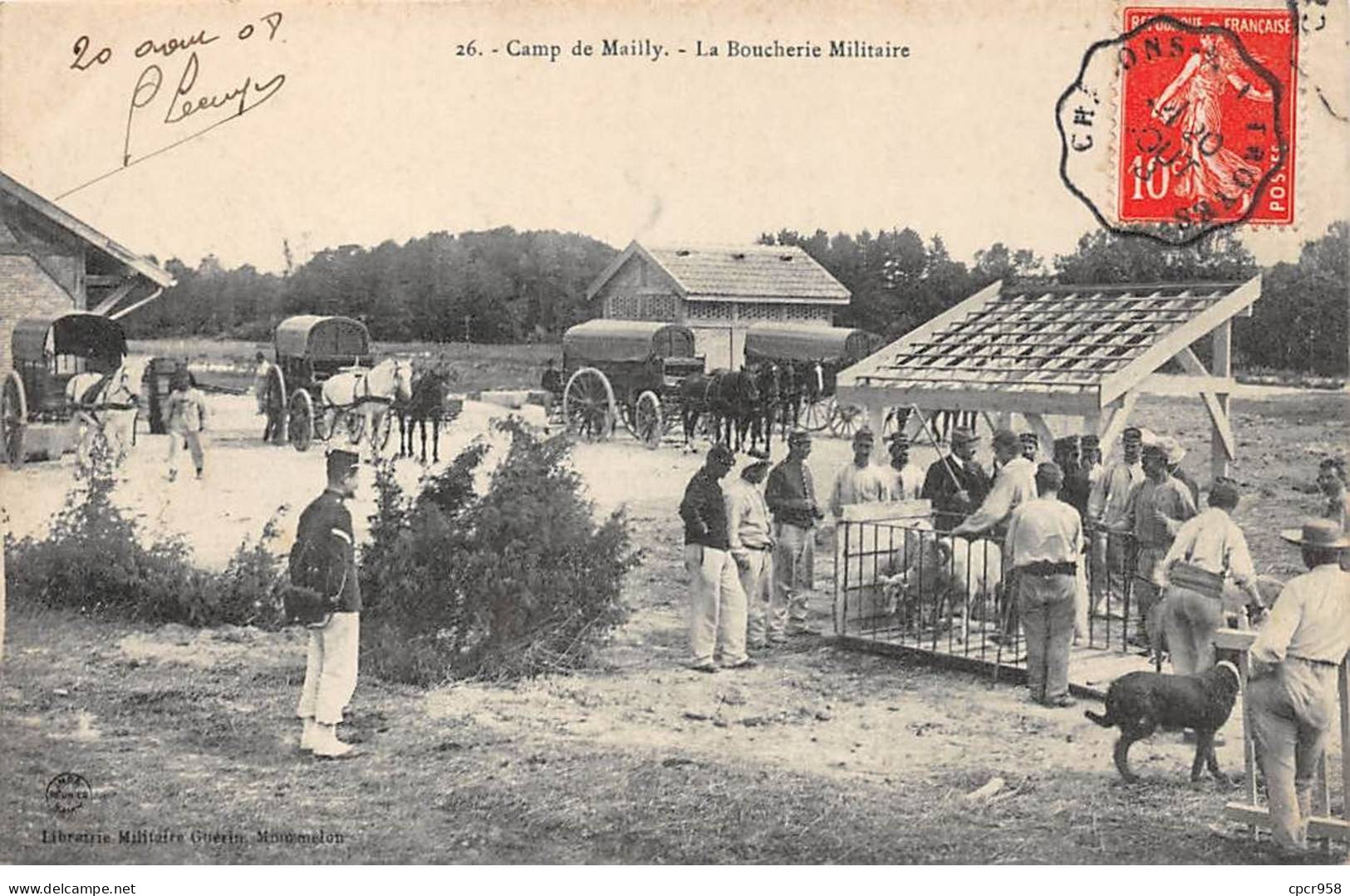 10 - CAMP DE MAILLY - SAN47171 - La Boucherie Militaire - Mailly-le-Camp