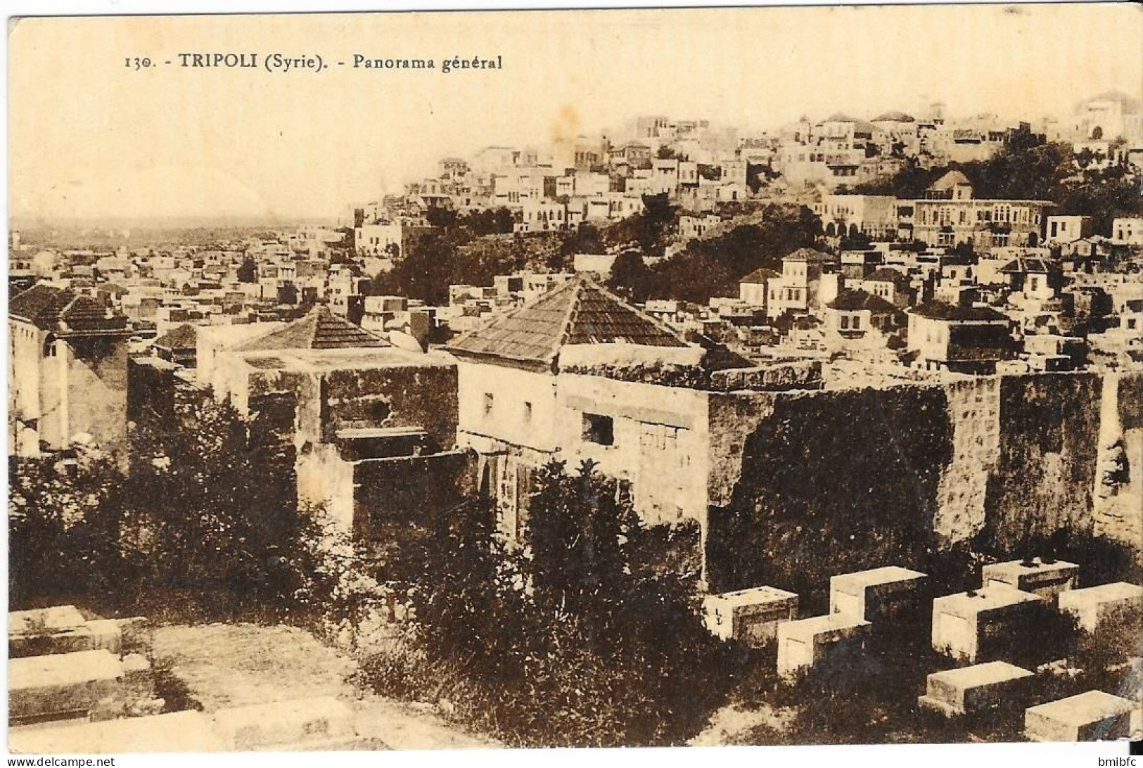 TRIPOLI - Panorama Général (écrite De Tripoli) - Syrien