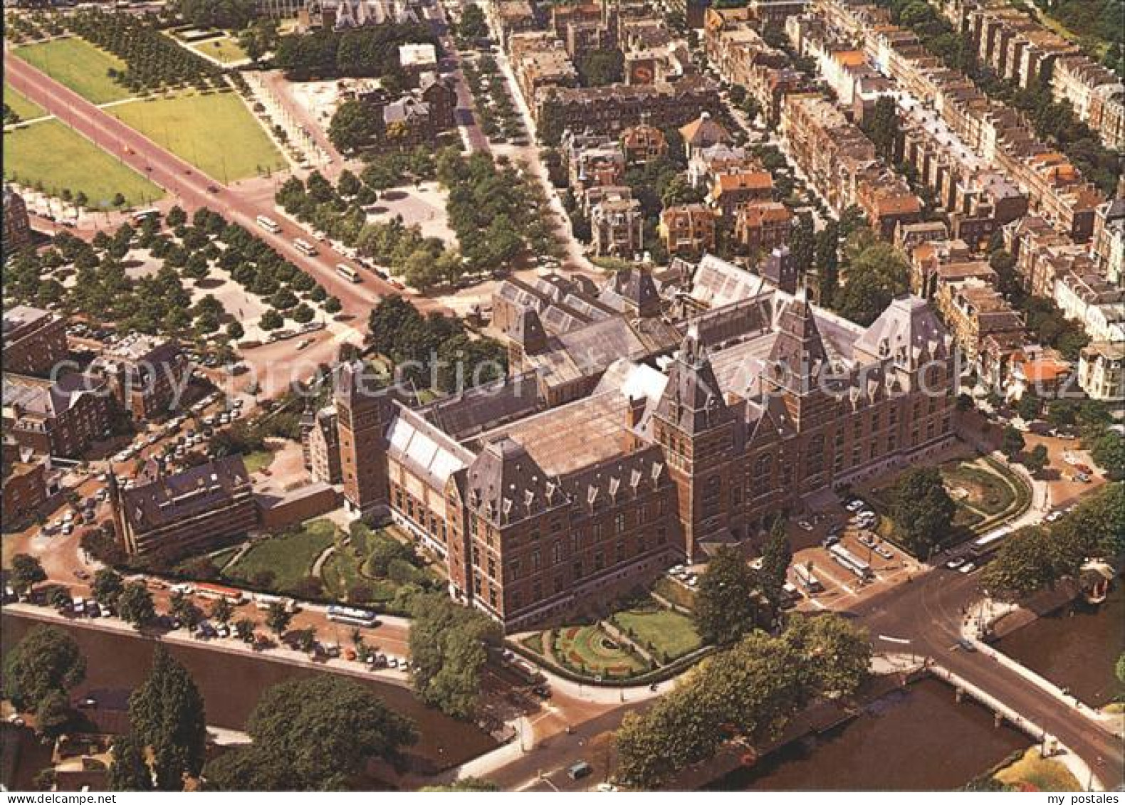 72229468 Amsterdam Niederlande Fliegeraufnahme Rijksmuseum  Amsterdam - Other & Unclassified