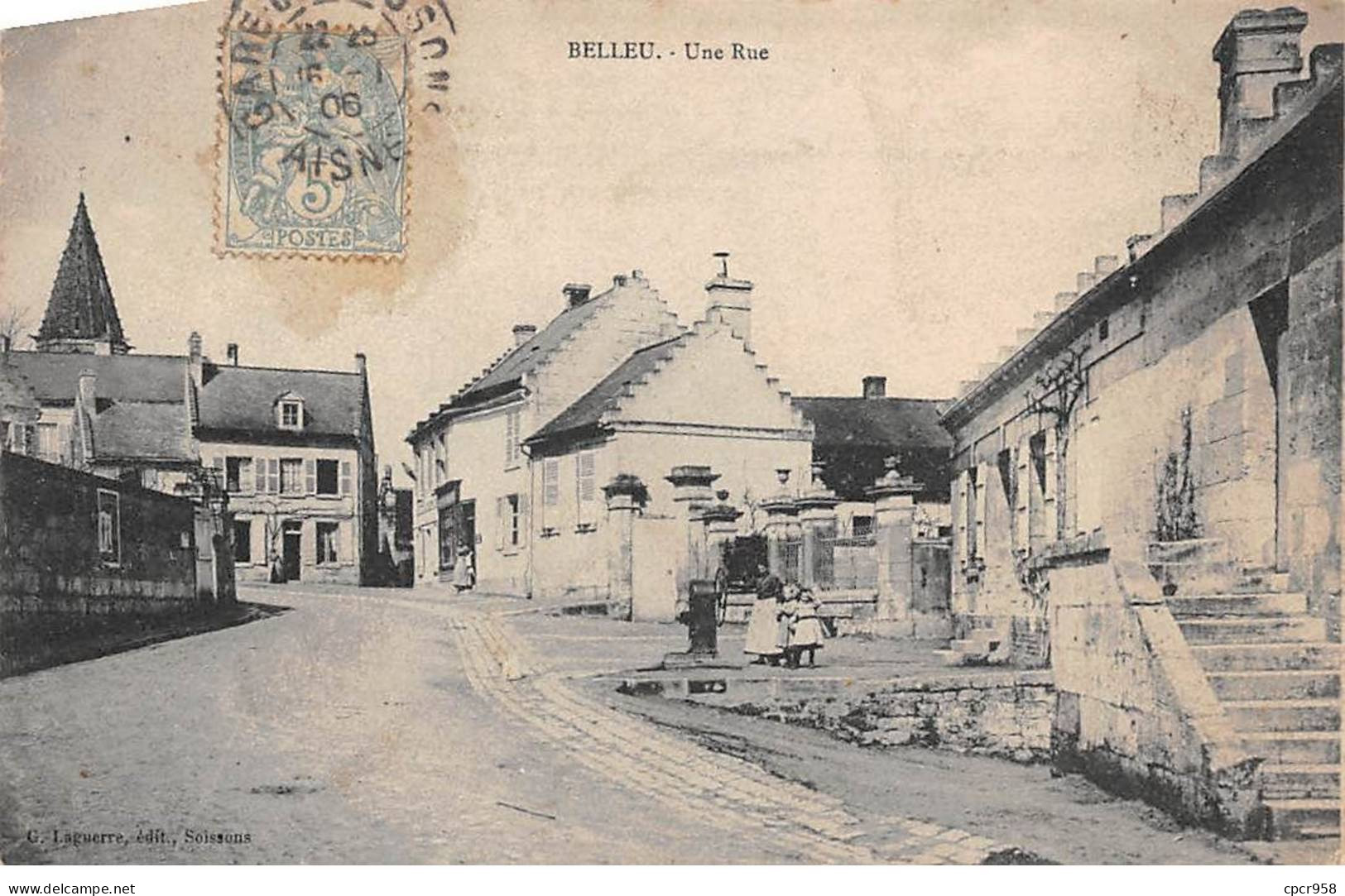 02 - BELLEU - SAN65116 - Une Rue - Sonstige & Ohne Zuordnung