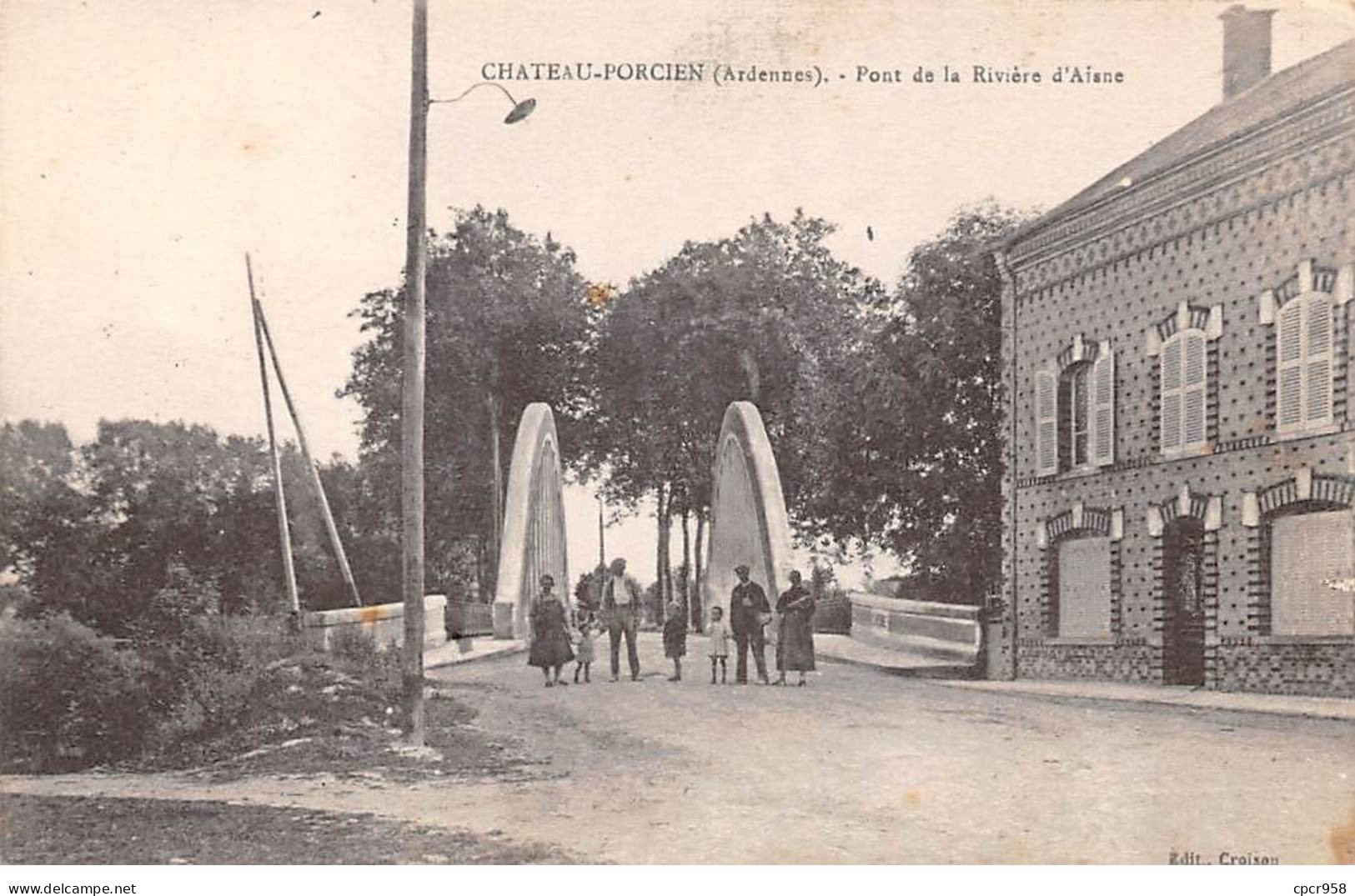 08 - CHATEAU PORCIEN - SAN66484 - Pont De La Rivière D'Aisne - Sonstige & Ohne Zuordnung
