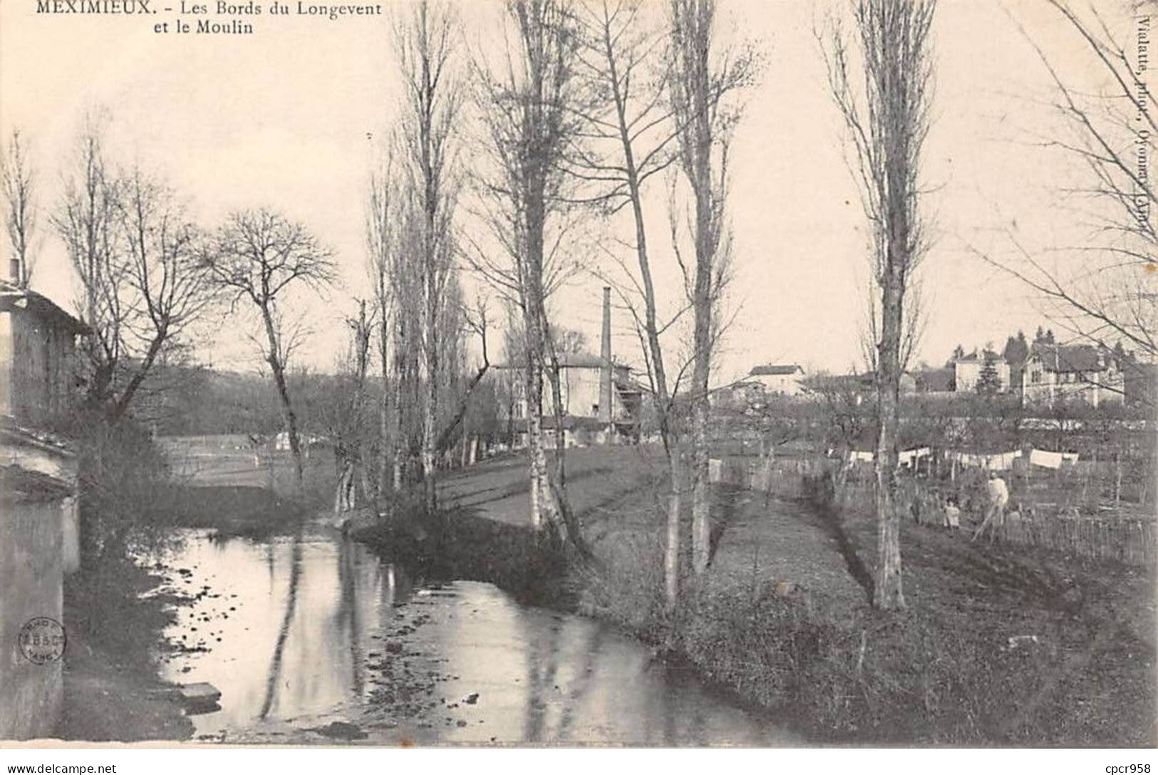 01 - MEXIMIEUX - SAN63855 - Les Bords Du Longevent Et Le Moulin - Non Classés